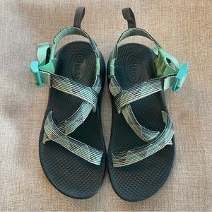 Chaco Teal Kids Sandals